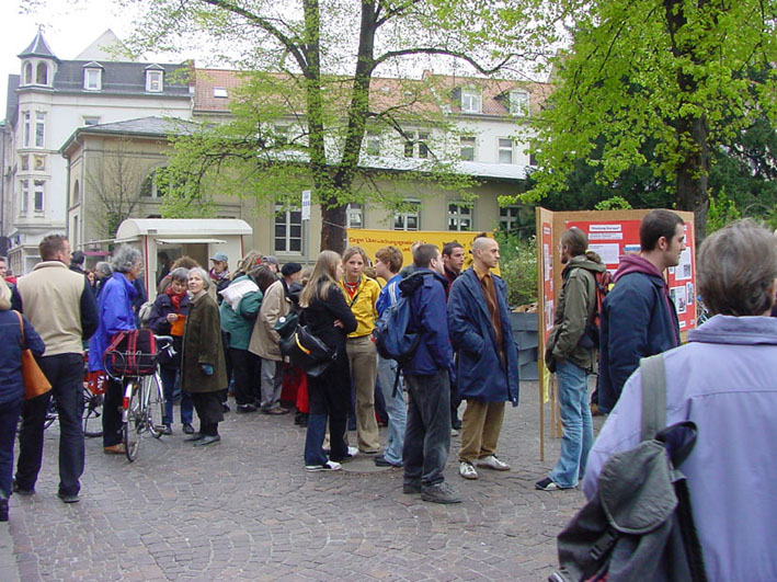 Aktionstag gegen innere Sicherheit