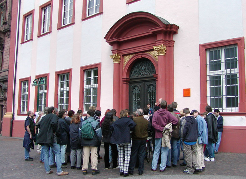 Stadtrundgang April 2002