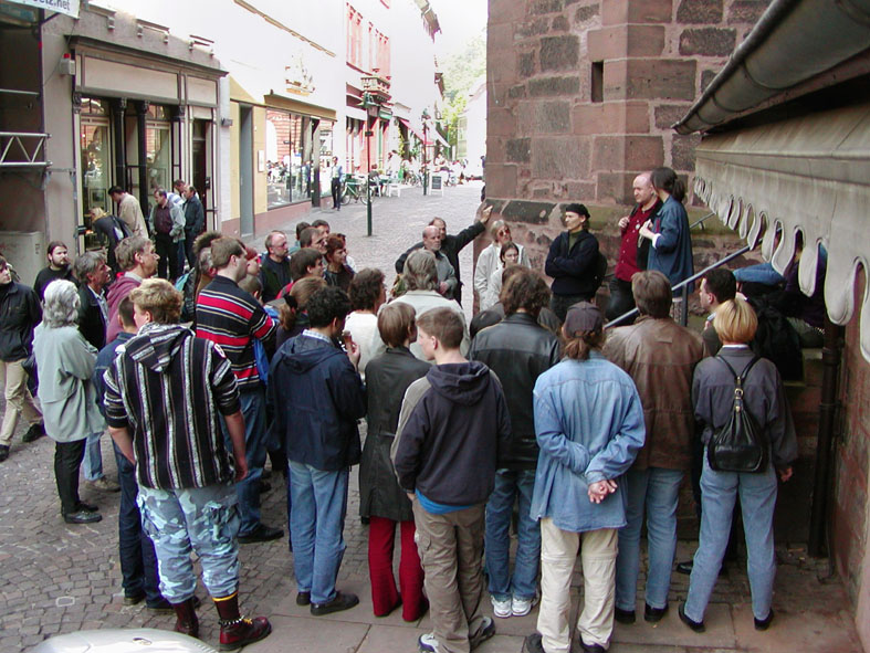 Stadtrundgang April 2002