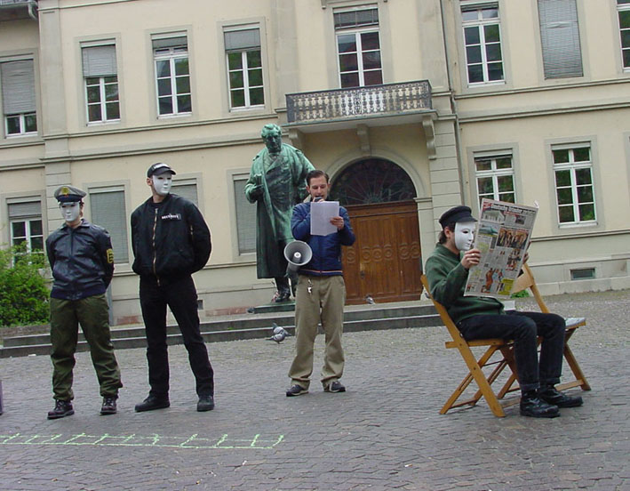 Aktionstag gegen innere Sicherheit