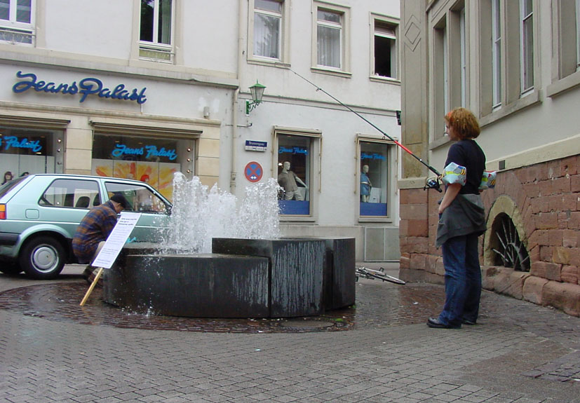 Angeln in Brunnen