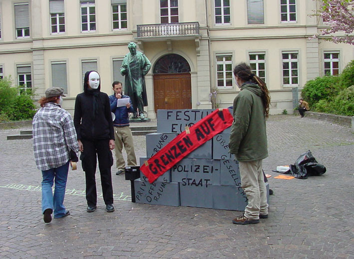 Aktionstag gegen innere Sicherheit