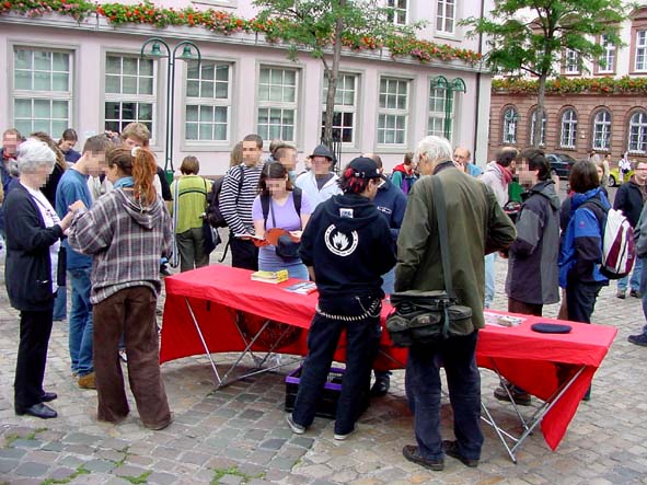 Infostand der AIHD