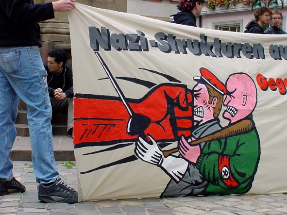 Nazis aufs Maul!