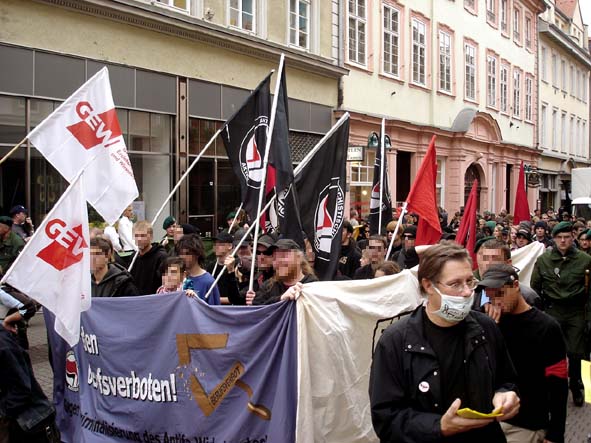 Die Demo in der Hauptstrae