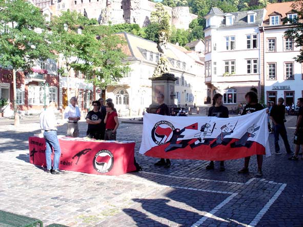 Kundgebung am Kornmarkt