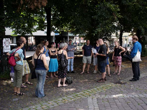 Uniplatz - Ort der Bcherverbrennungen