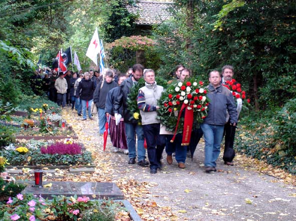 Auf dem Weg zur Gedenksttte