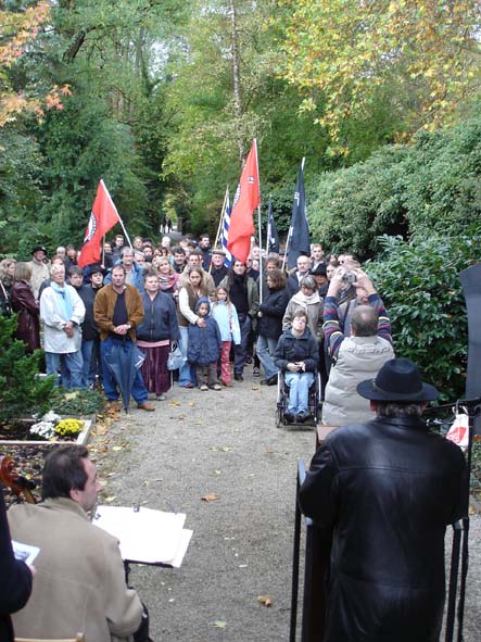 Begrung durch die VVN/BdA