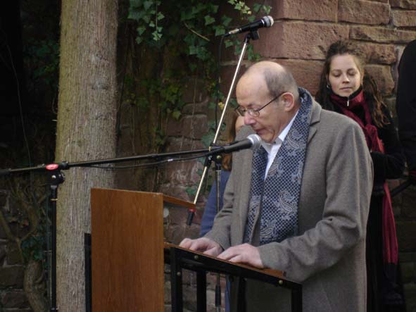 Lazar Breutmann von der Jdischen Kultusgemeinde Heidelberg