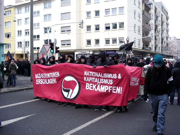 Autonomer Antifa-Block