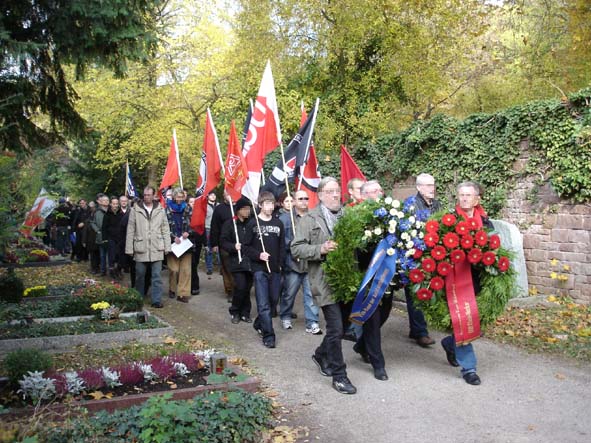 Auf dem Weg zur Gedenksttte