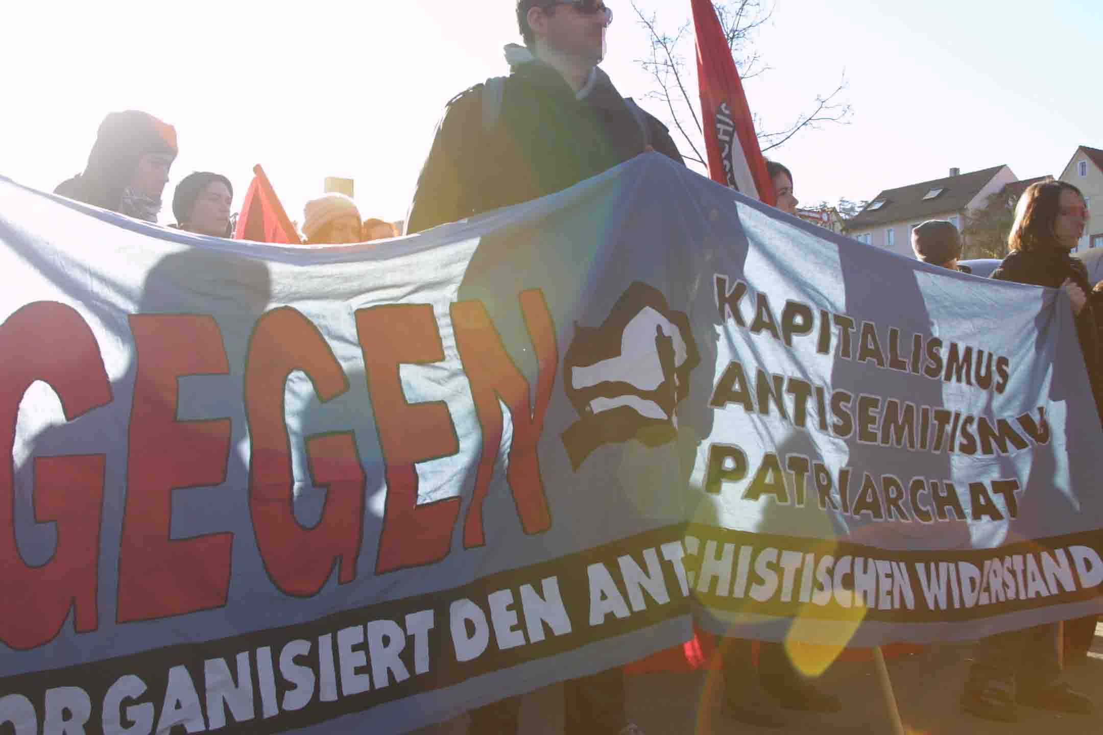 Demonstration in Erbach